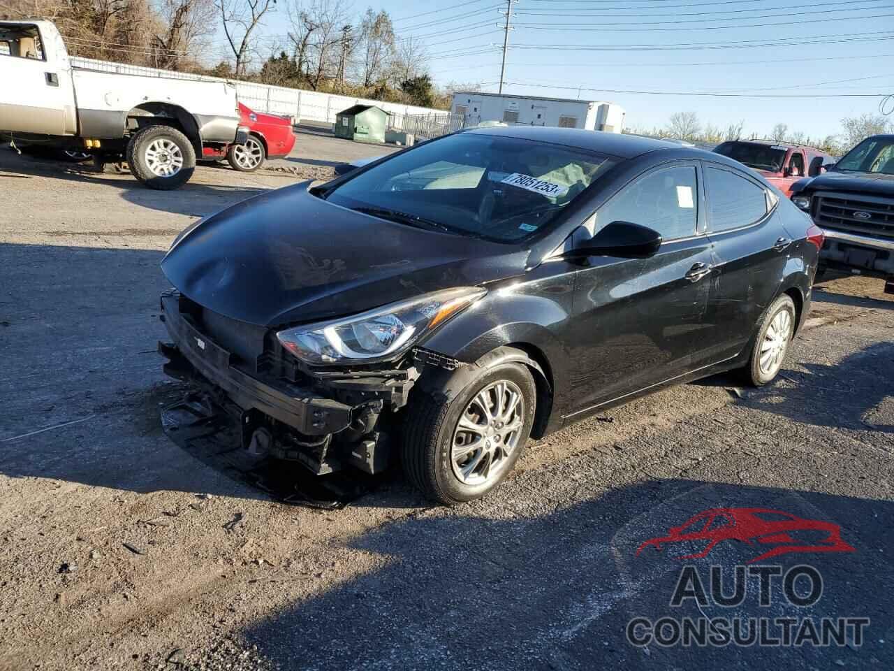 HYUNDAI ELANTRA 2016 - KMHDH4AE9GU642355