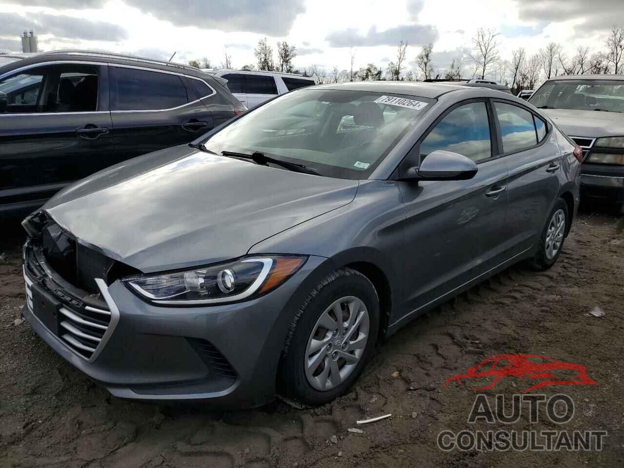 HYUNDAI ELANTRA 2017 - KMHD74LF8HU359150
