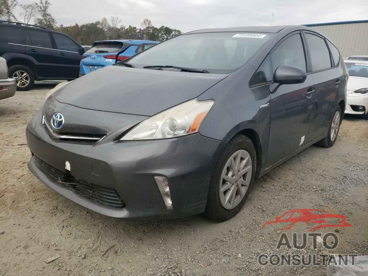 TOYOTA PRIUS 2012 - JTDZN3EU7C3120094