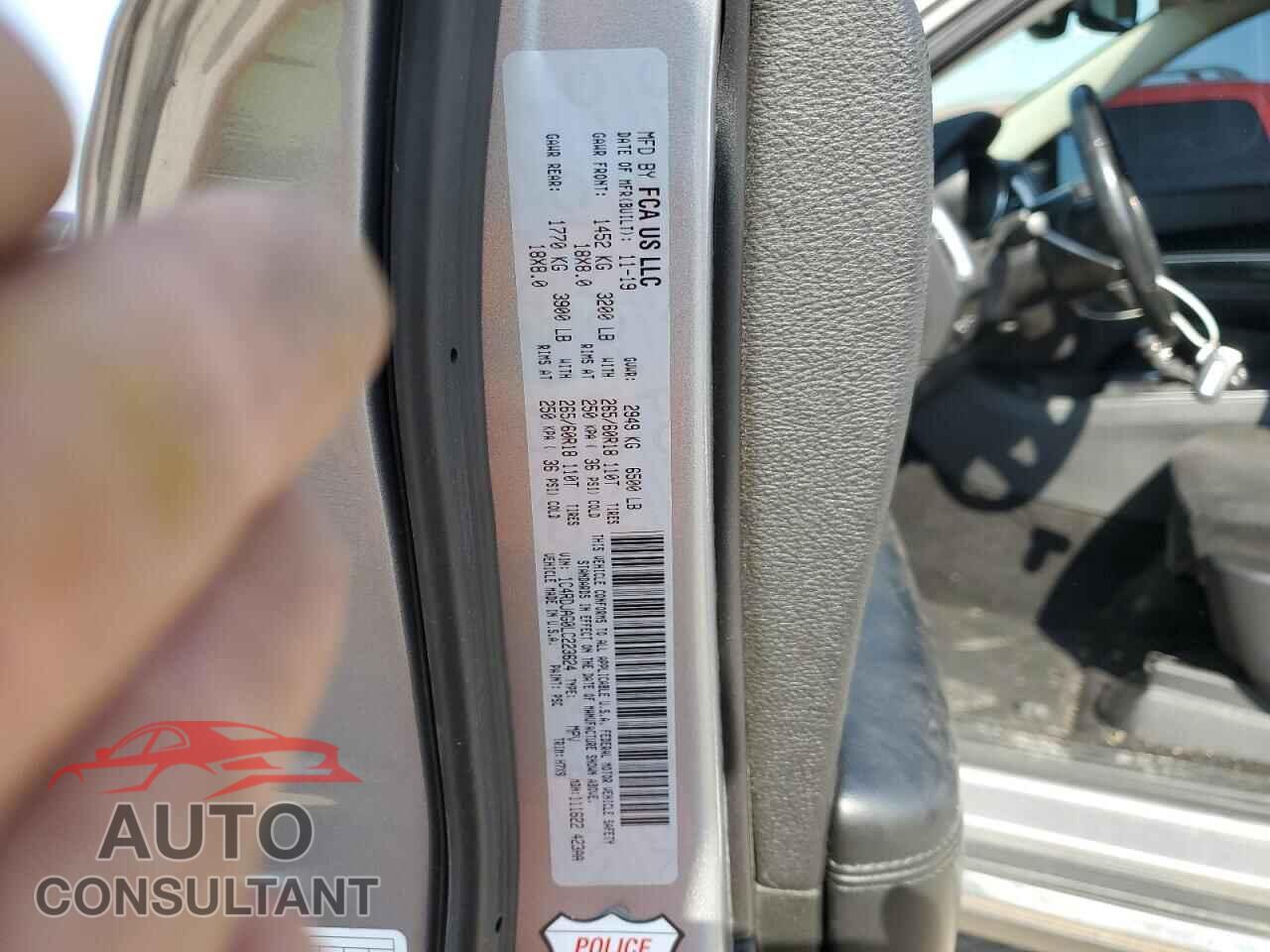 DODGE DURANGO 2020 - 1C4RDJAG0LC223624