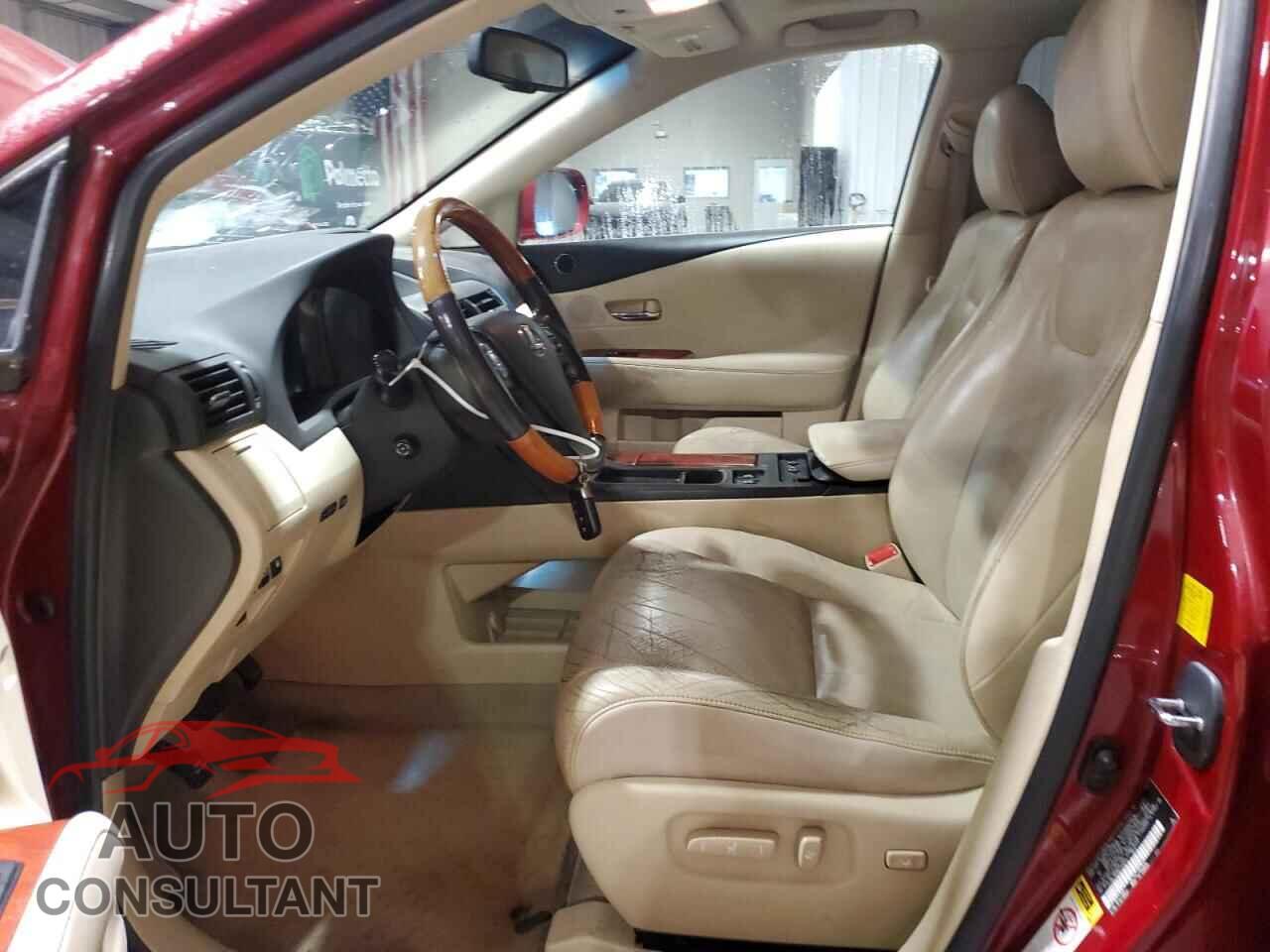 LEXUS RX350 2011 - 2T2BK1BA8BC108515
