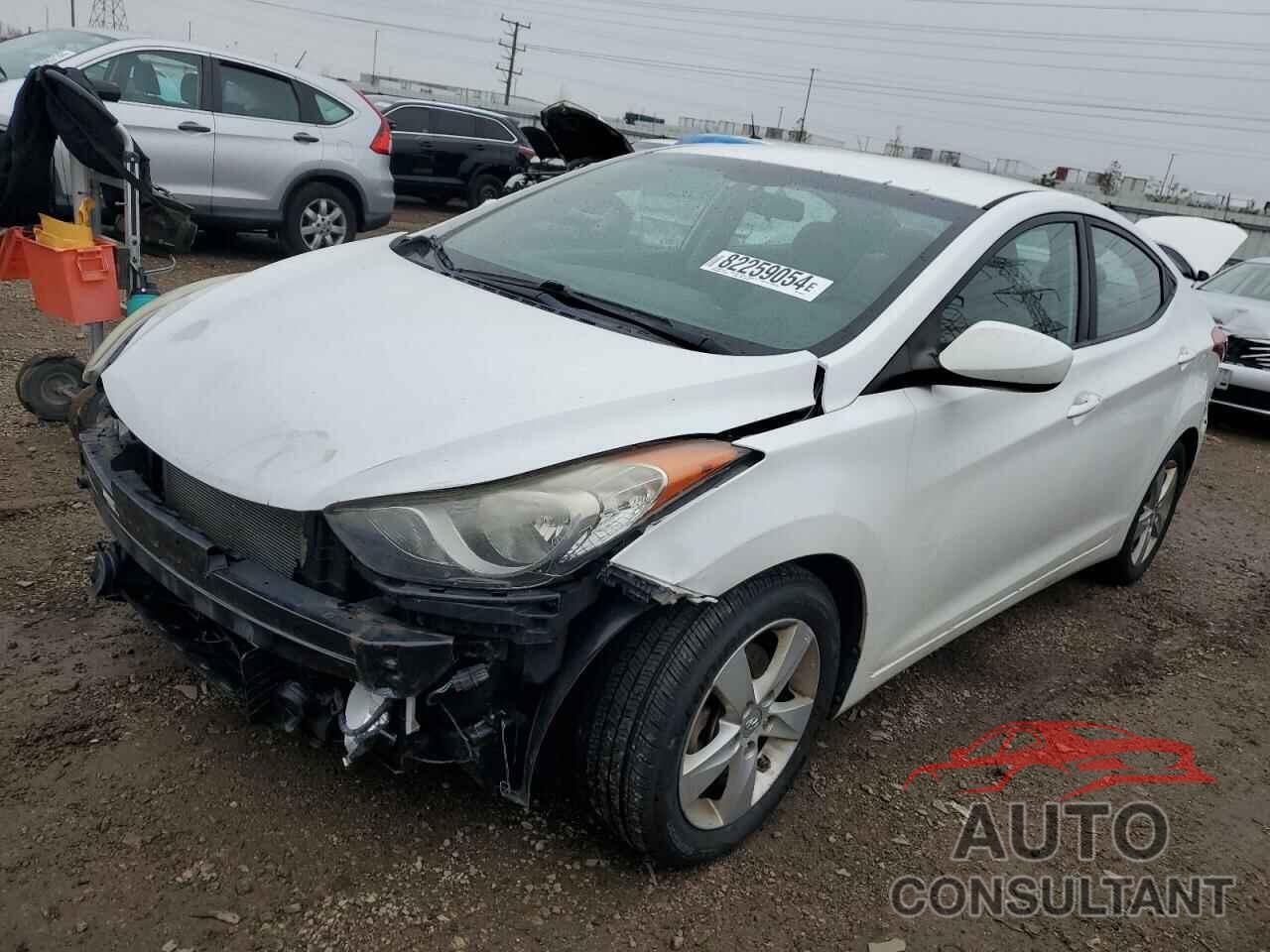 HYUNDAI ELANTRA 2013 - 5NPDH4AE3DH453016