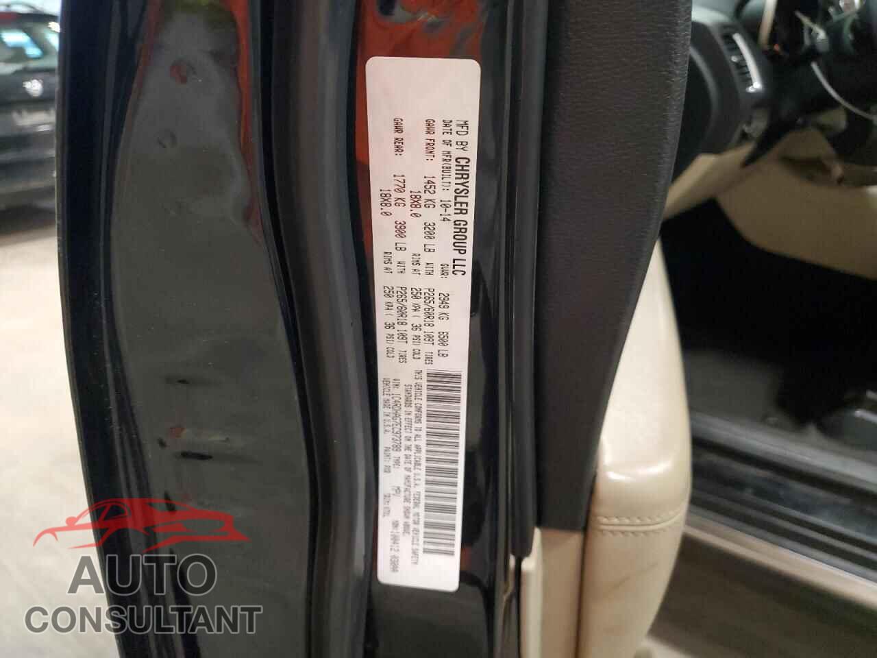 DODGE DURANGO 2014 - 1C4RDHAG7EC973789