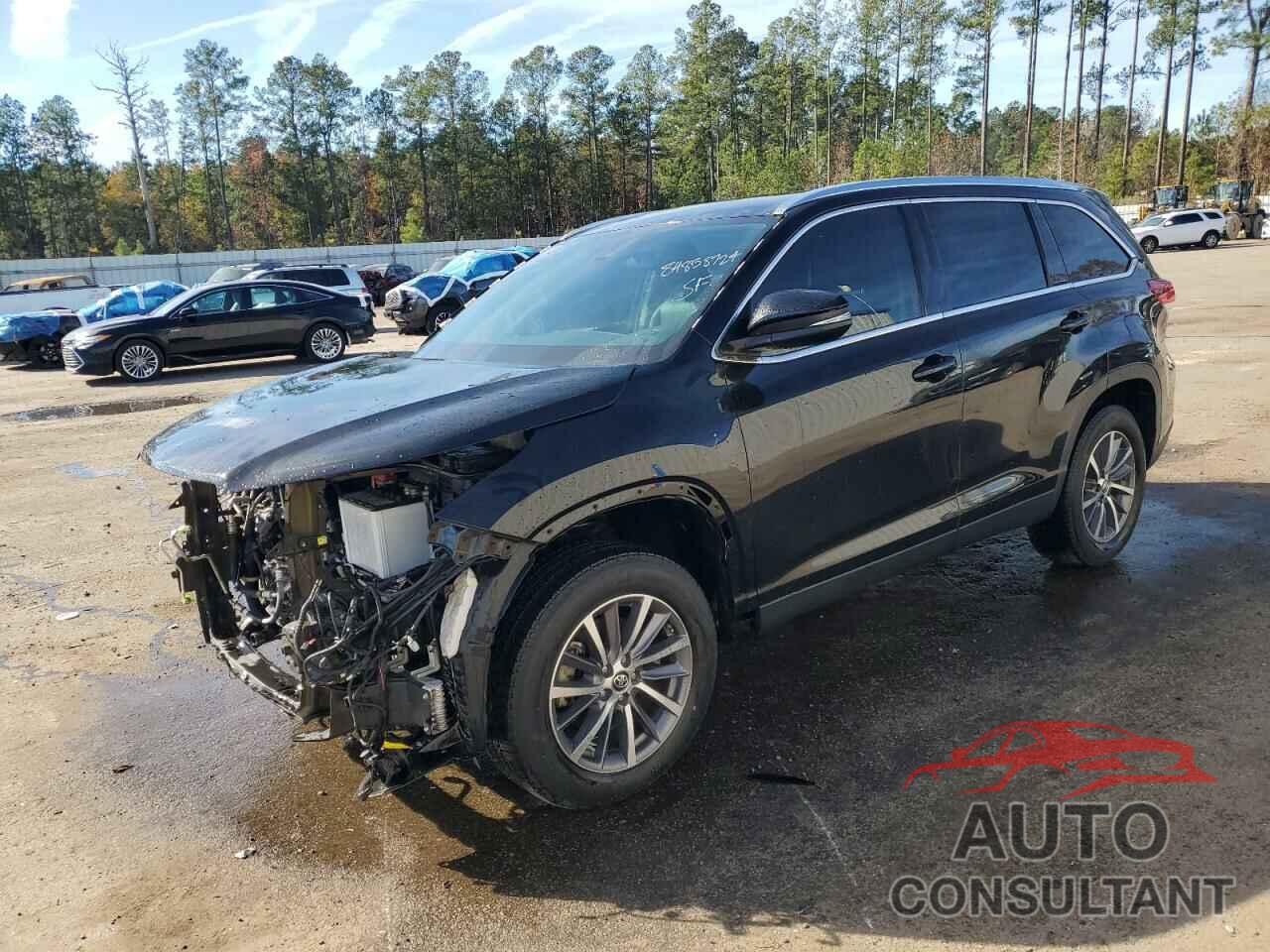 TOYOTA HIGHLANDER 2019 - 5TDKZRFH3KS565715