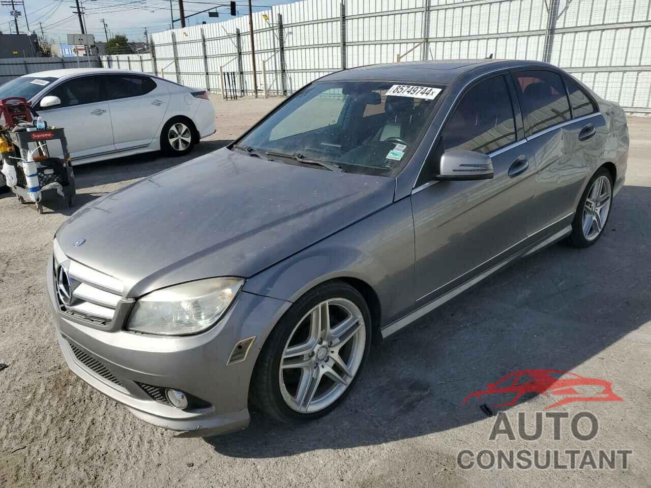 MERCEDES-BENZ C-CLASS 2010 - WDDGF5EB9AR110312