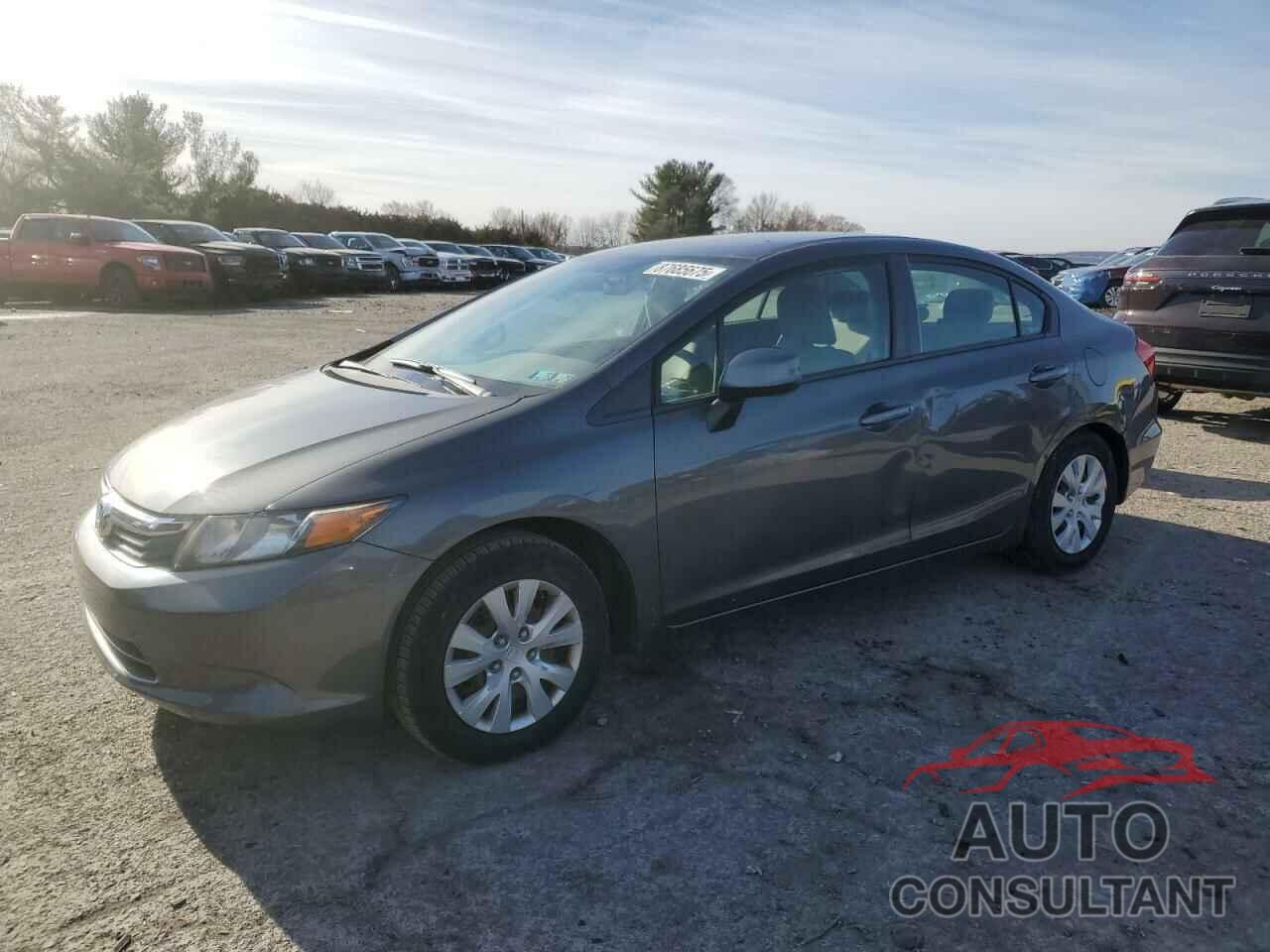 HONDA CIVIC 2012 - 19XFB2F55CE312992