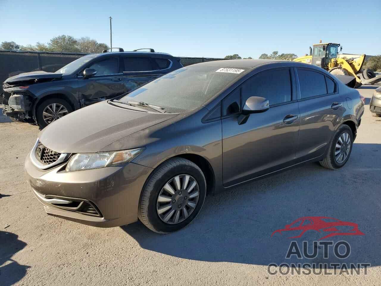HONDA CIVIC 2013 - 19XFB2F56DE291085