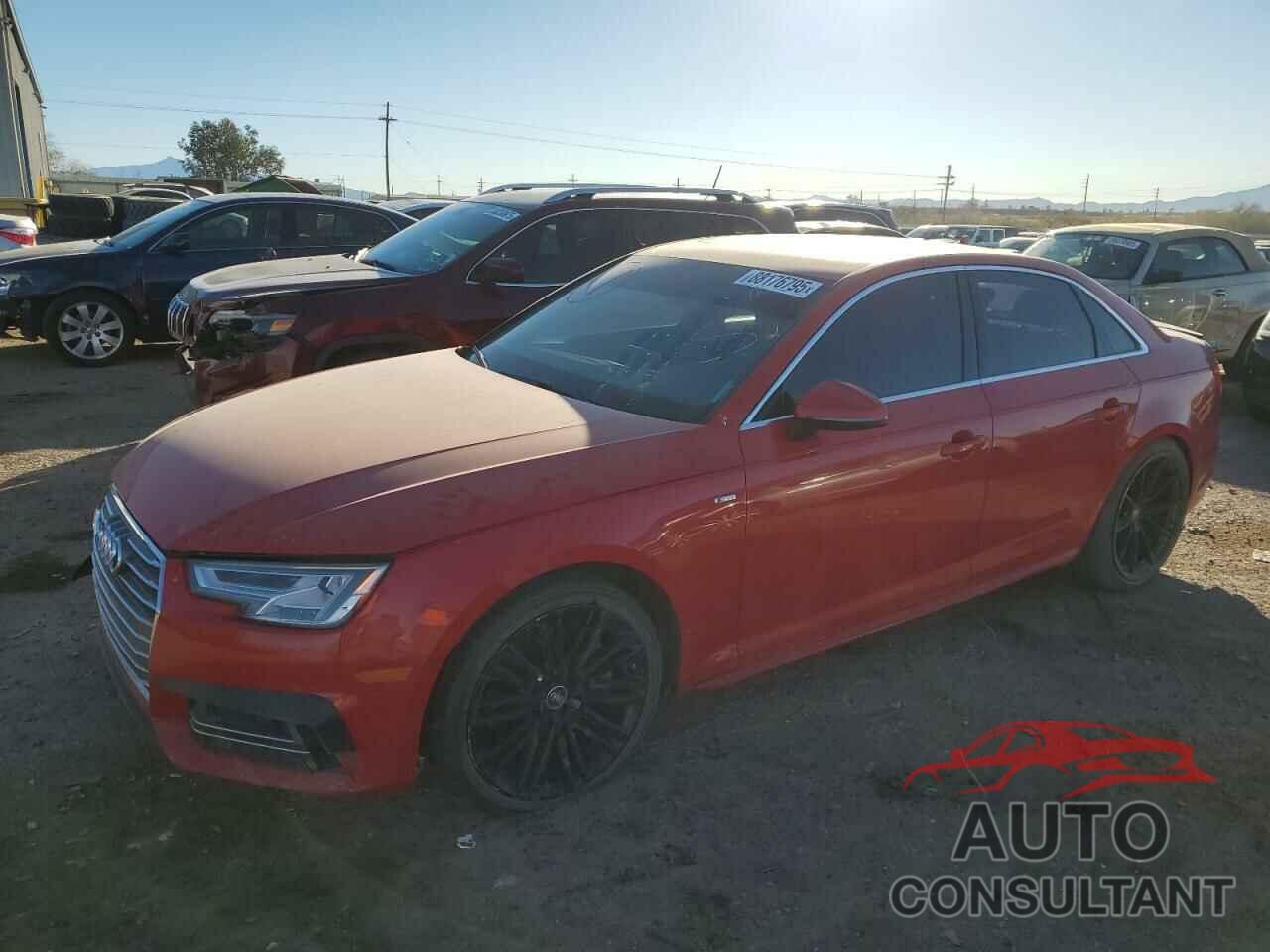 AUDI A4 2017 - WAULNAF42HN013844