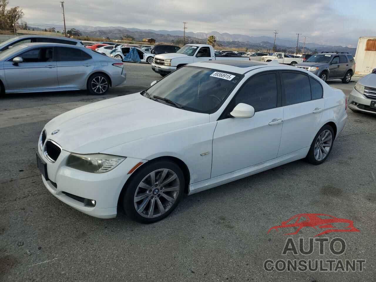 BMW 3 SERIES 2011 - WBAPH5G59BNM76434