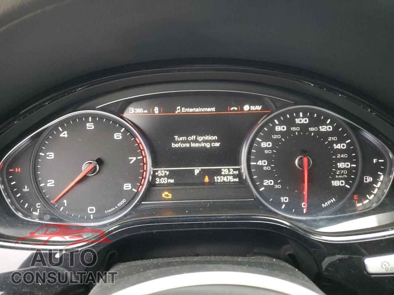 AUDI A8 2015 - WAU3GAFD1FN001045
