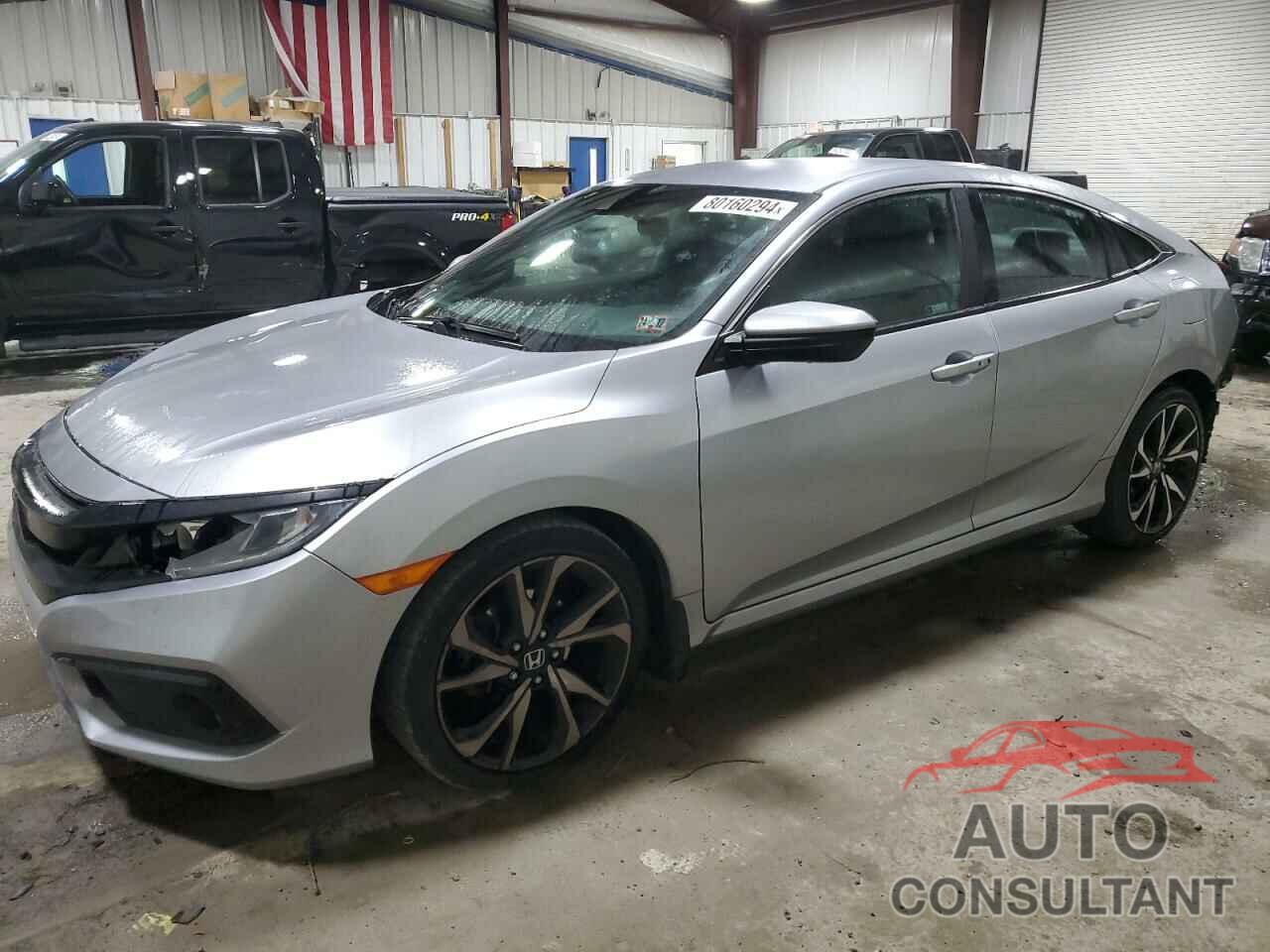 HONDA CIVIC 2020 - 2HGFC2F80LH598327