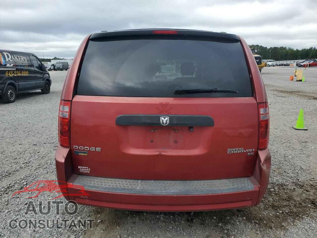 DODGE CARAVAN 2010 - 2D4RN4DE2AR108104