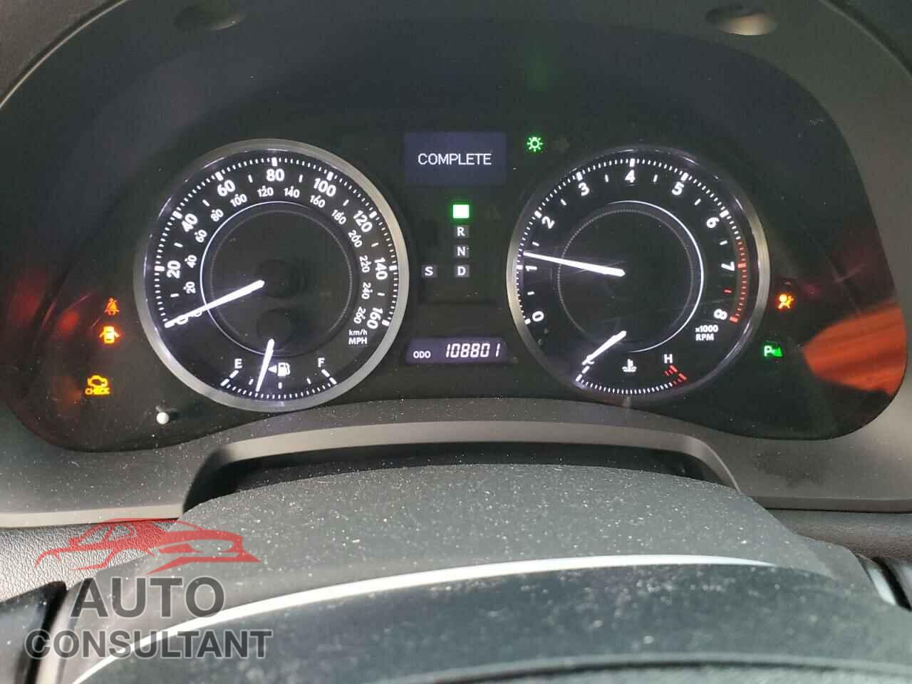 LEXUS IS 2013 - JTHFF2C23D2528819