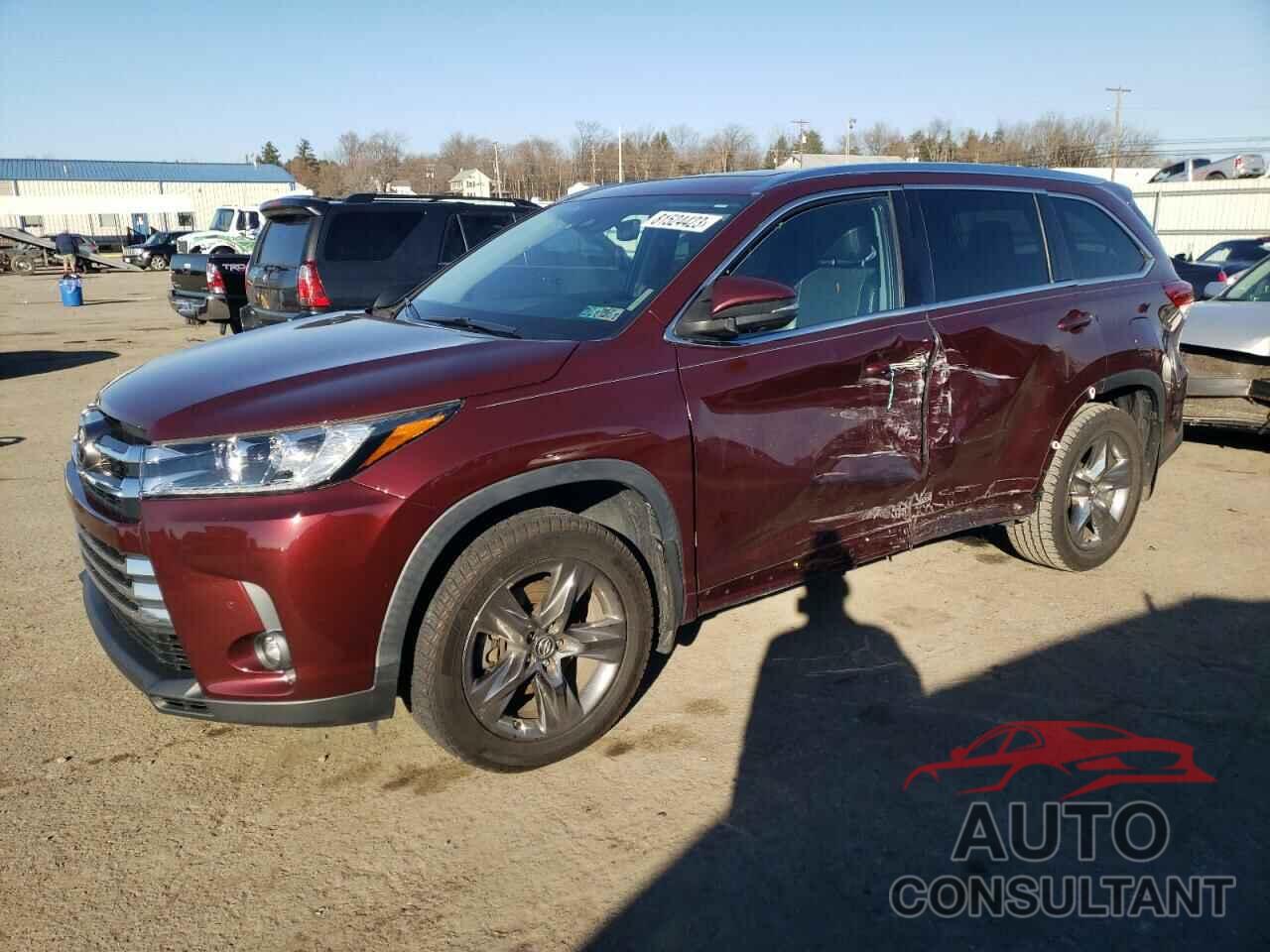 TOYOTA HIGHLANDER 2019 - 5TDDZRFH4KS704212