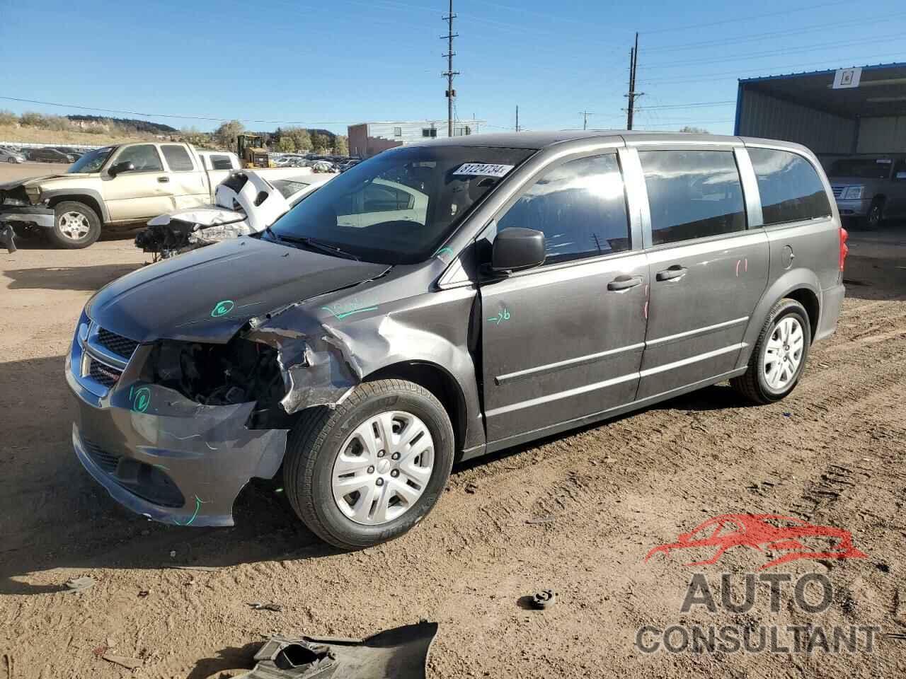 DODGE CARAVAN 2016 - 2C4RDGBG1GR341745