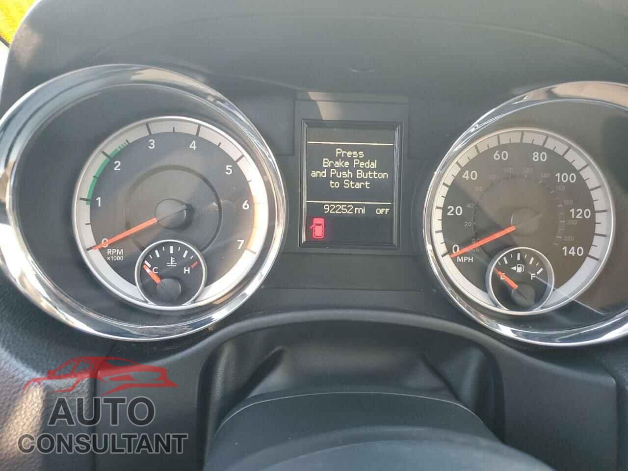 DODGE DURANGO 2012 - 1C4SDHET7CC240213