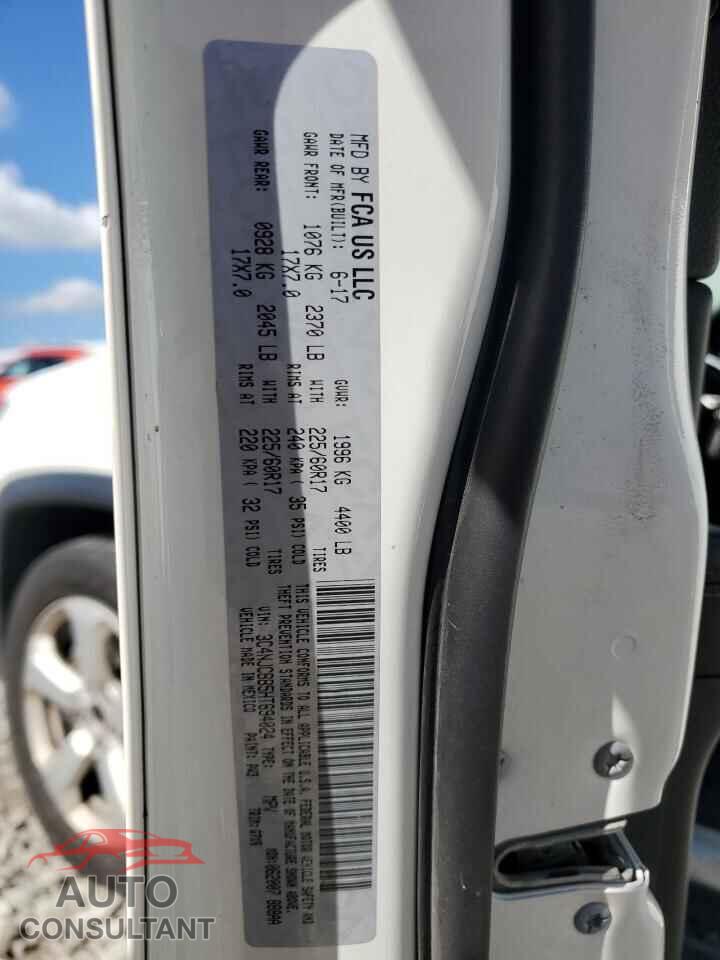 JEEP COMPASS 2017 - 3C4NJCBB5HT694024