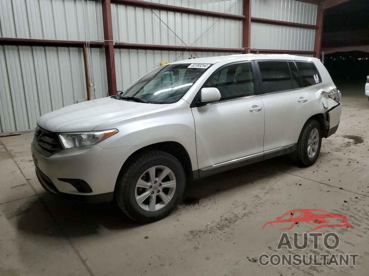 TOYOTA HIGHLANDER 2012 - 5TDBK3EH4CS126897