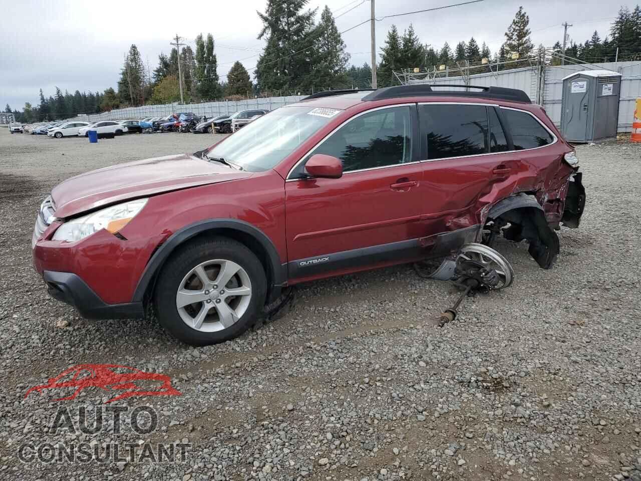 SUBARU OUTBACK 2014 - 4S4BRCDC4E3224409