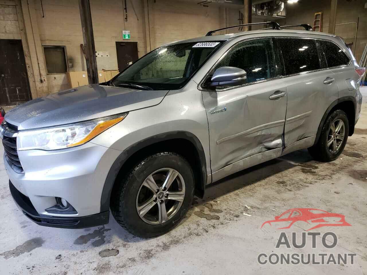 TOYOTA HIGHLANDER 2015 - 5TDJCRFH1FS007543