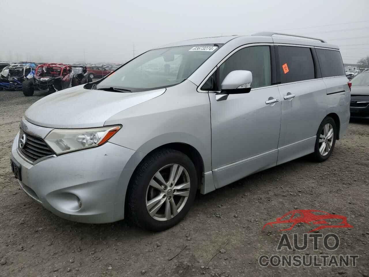 NISSAN QUEST 2012 - JN8AE2KP9C9032669