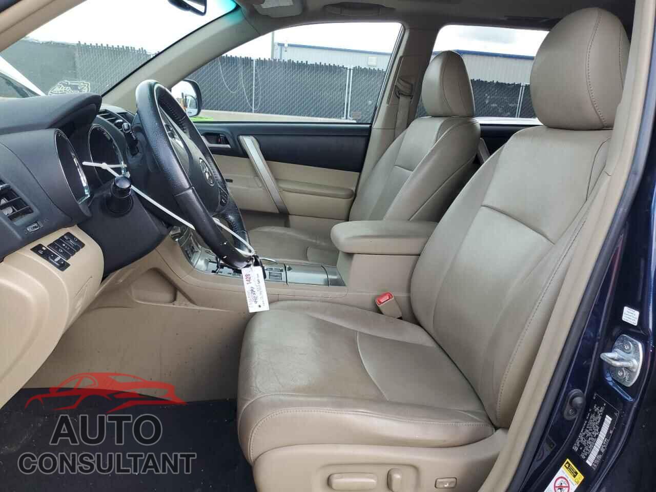 TOYOTA HIGHLANDER 2012 - 5TDZA3EH0CS024403