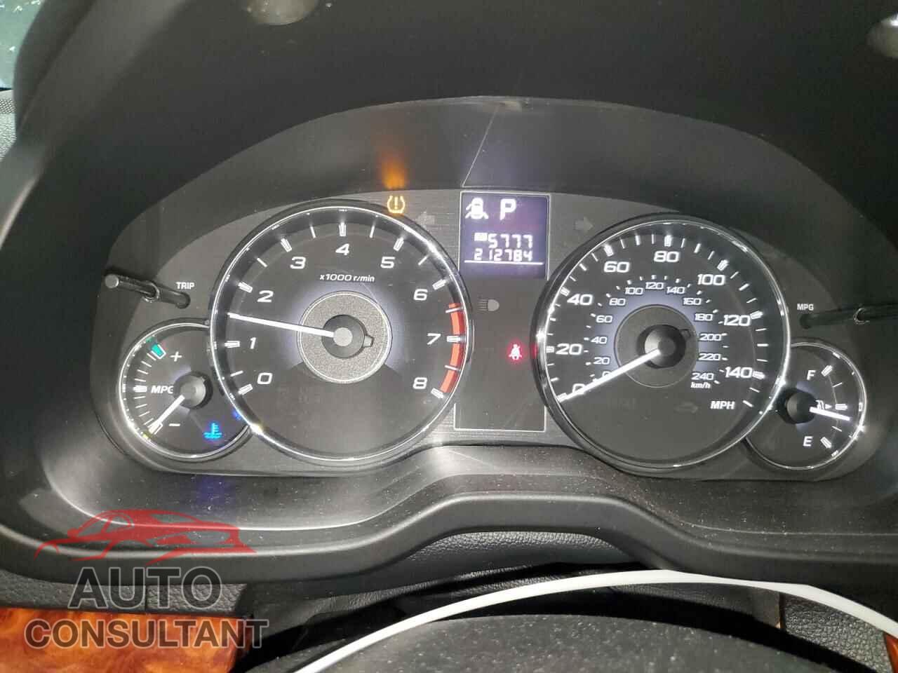 SUBARU OUTBACK 2012 - 4S4BRBLC4C3300509
