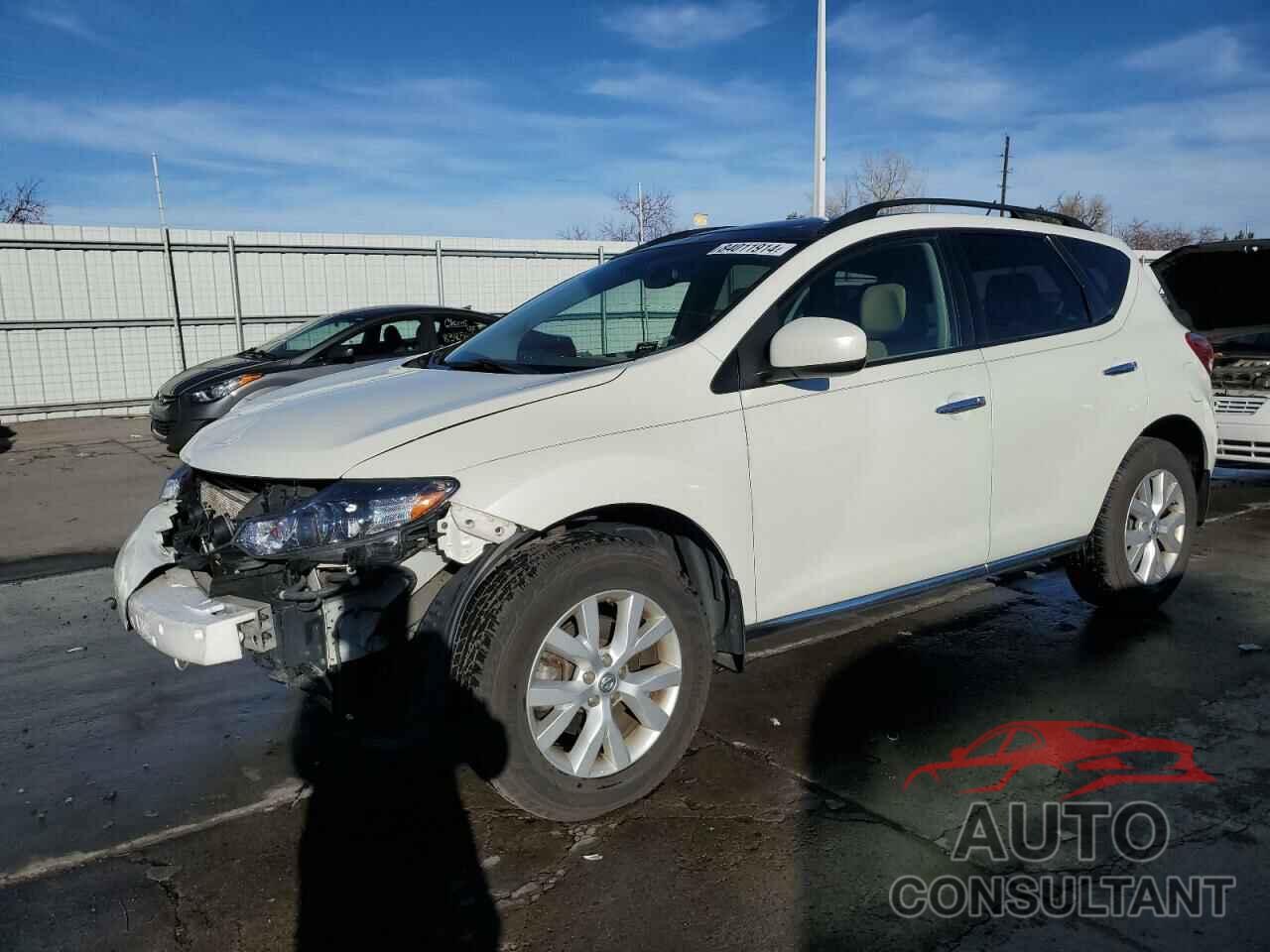 NISSAN MURANO 2011 - JN8AZ1MW7BW157978