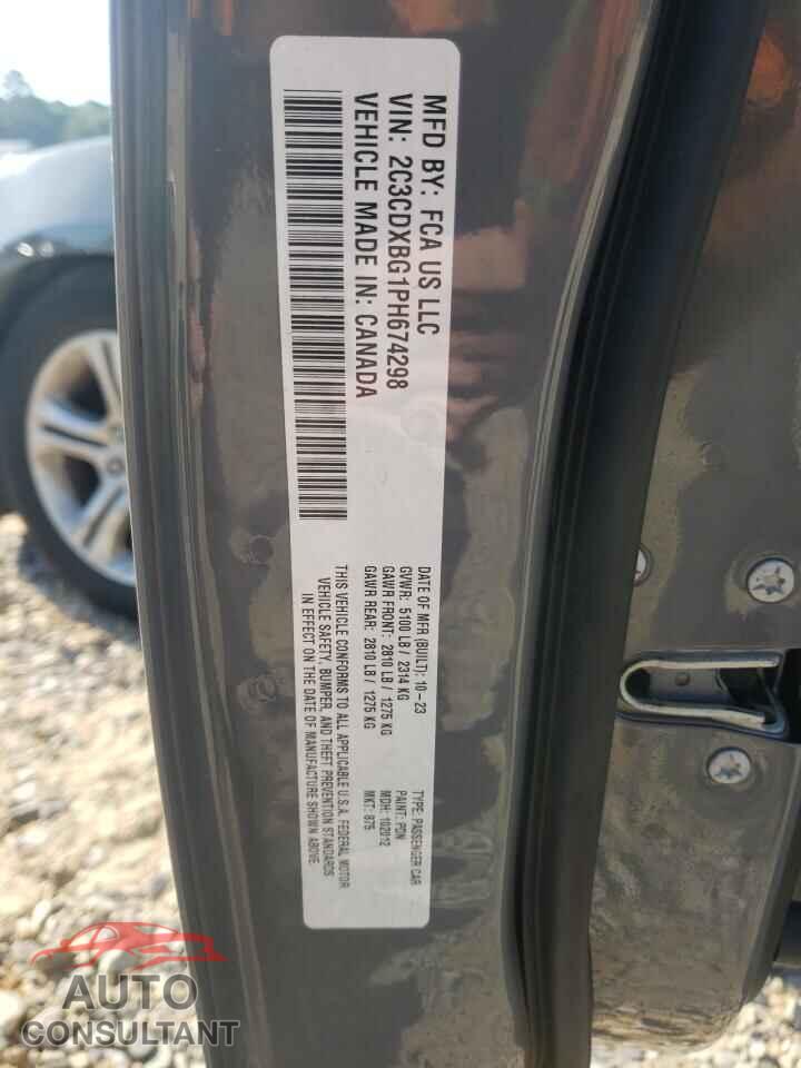 DODGE CHARGER 2023 - 2C3CDXBG1PH674298