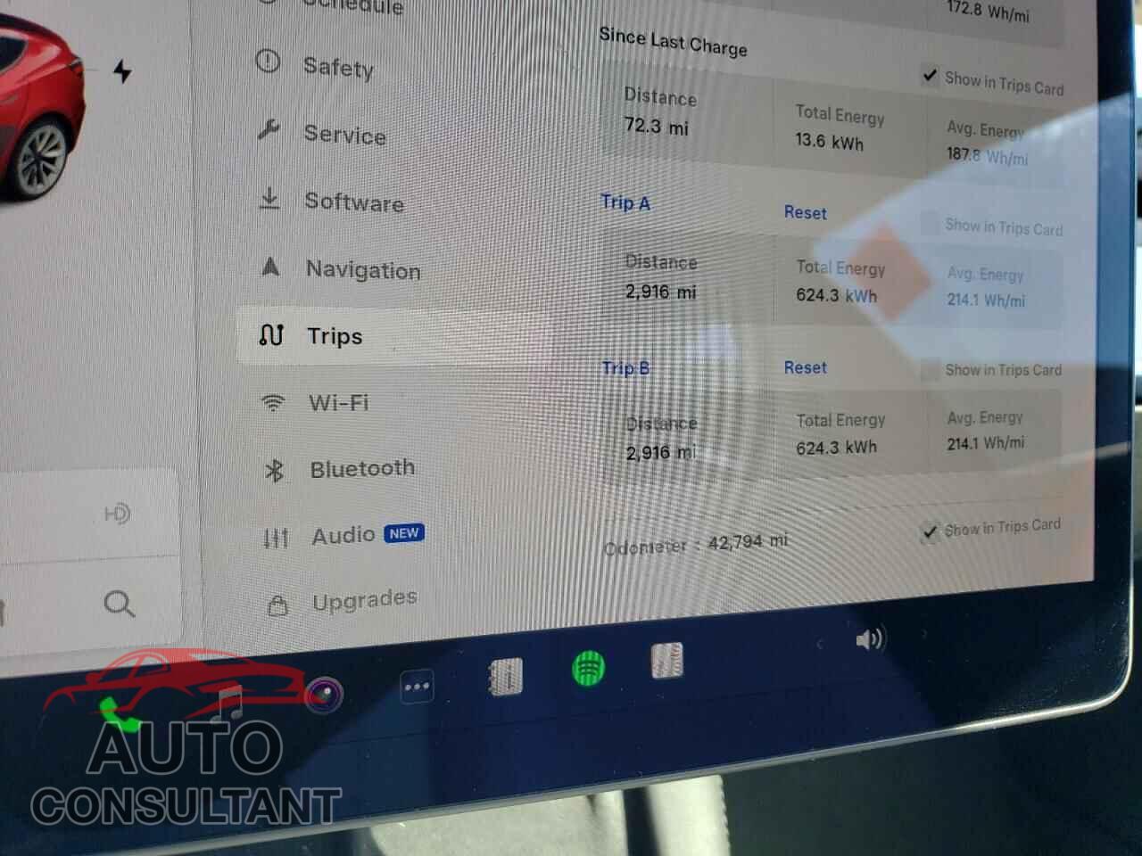 TESLA MODEL 3 2022 - 5YJ3E1EB5NF128001