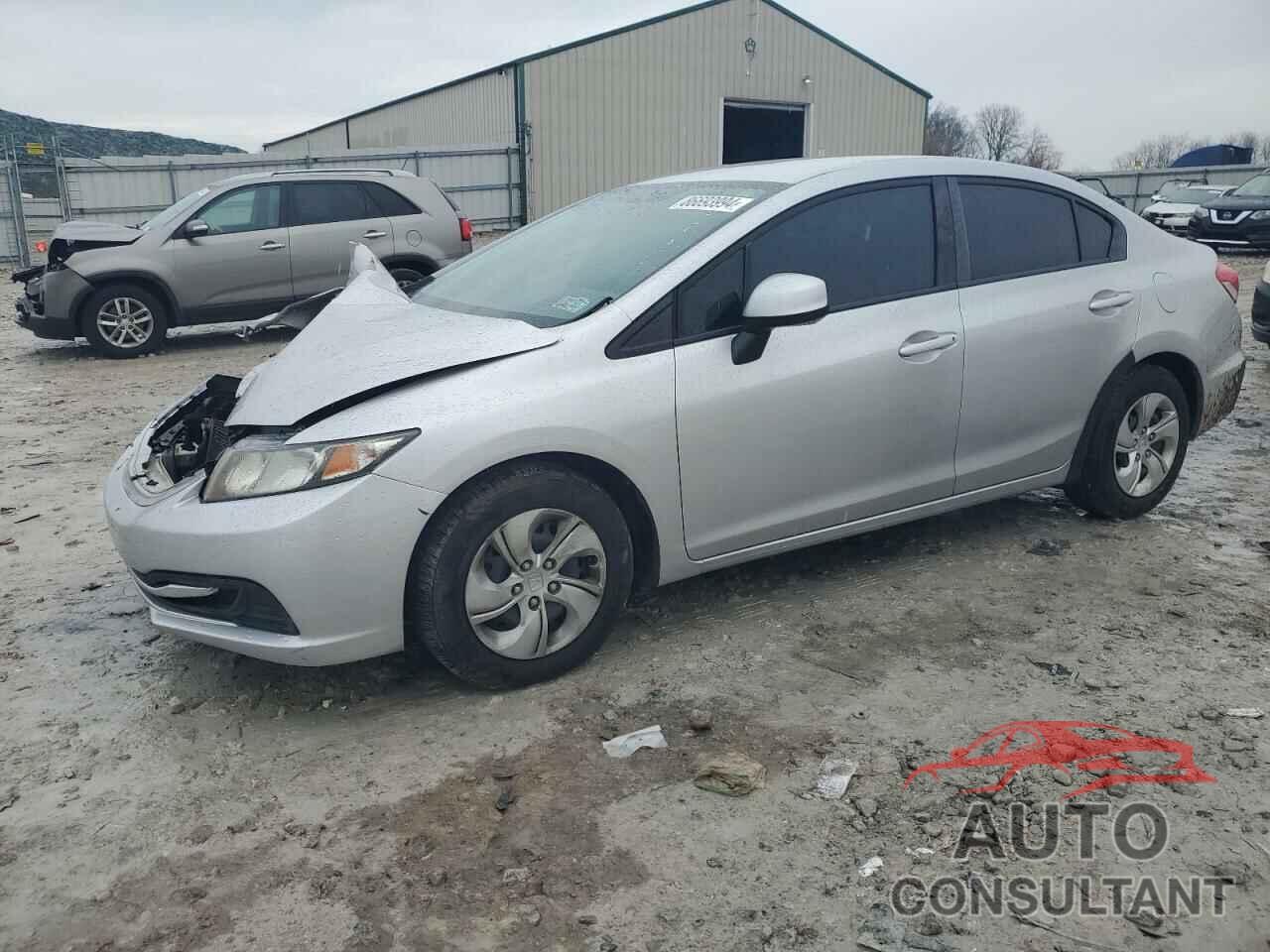 HONDA CIVIC 2013 - 2HGFB2F57DH594253