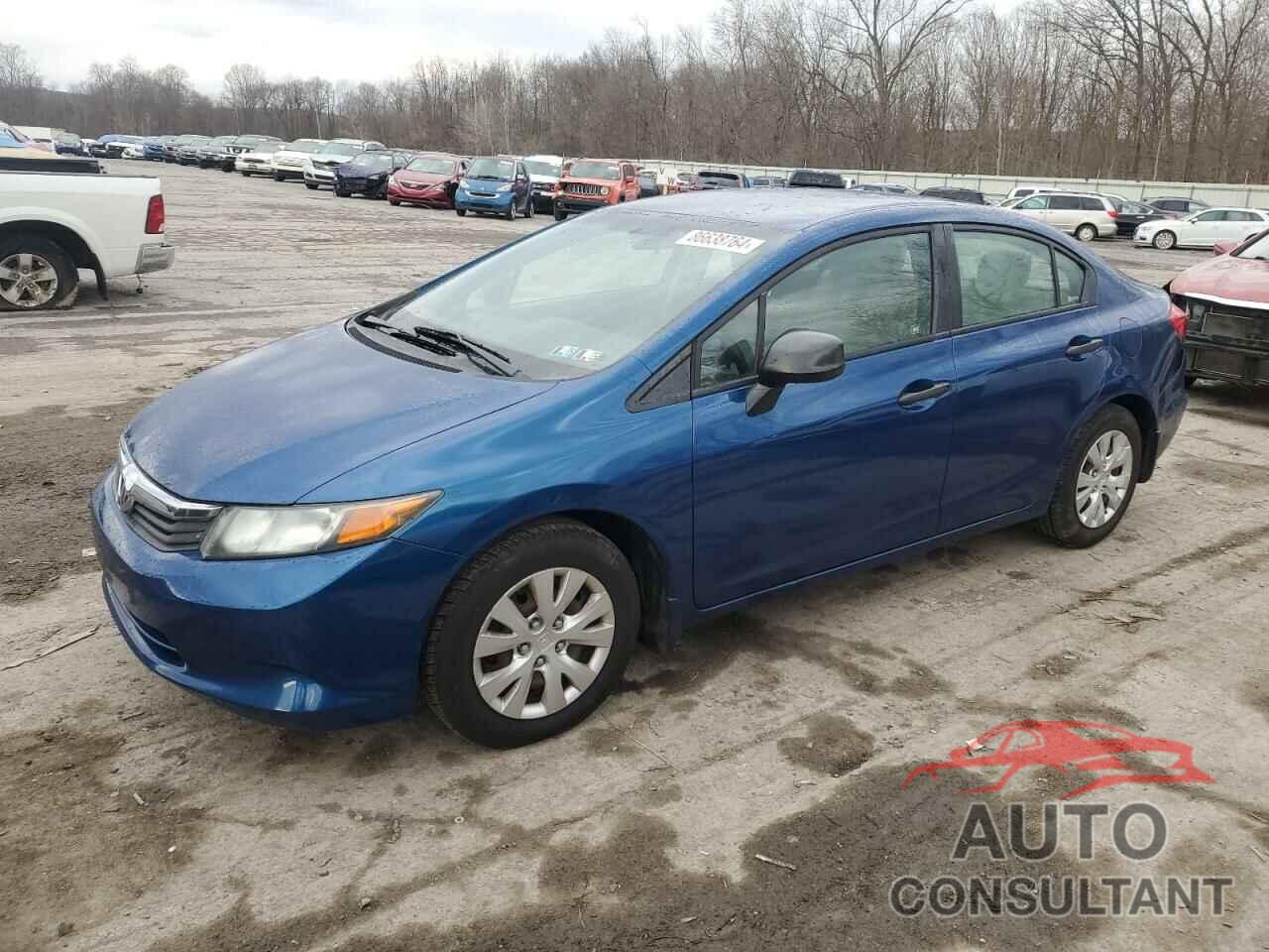 HONDA CIVIC 2012 - 2HGFB2F29CH501236