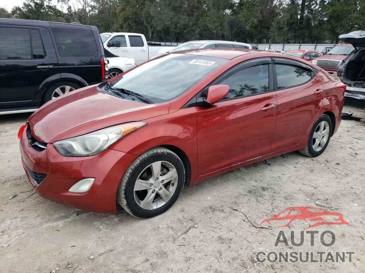 HYUNDAI ELANTRA 2012 - KMHDH4AE2CU182028