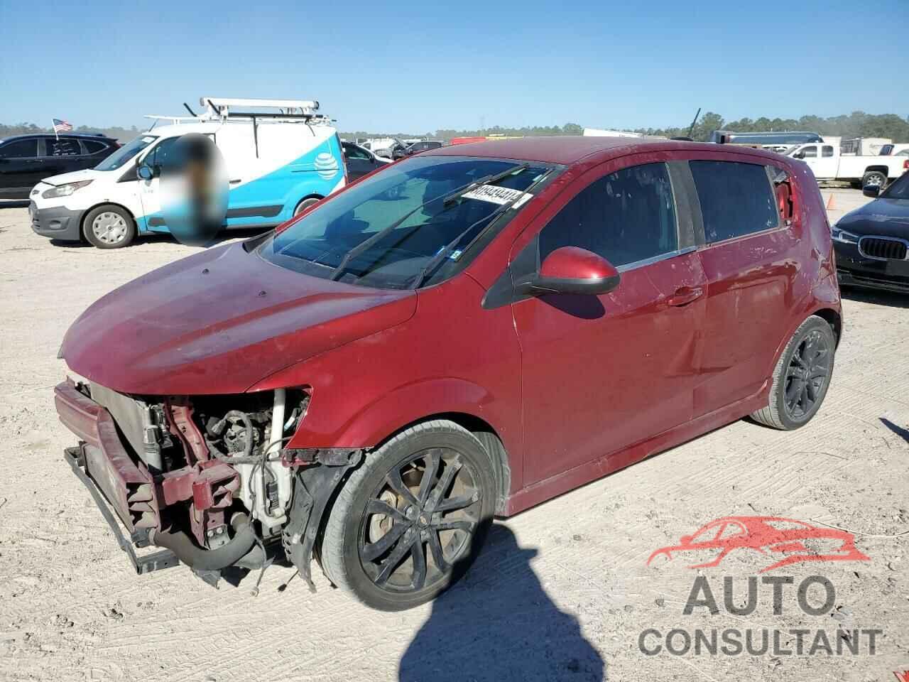 CHEVROLET SONIC 2017 - 1G1JF6SB1H4125333