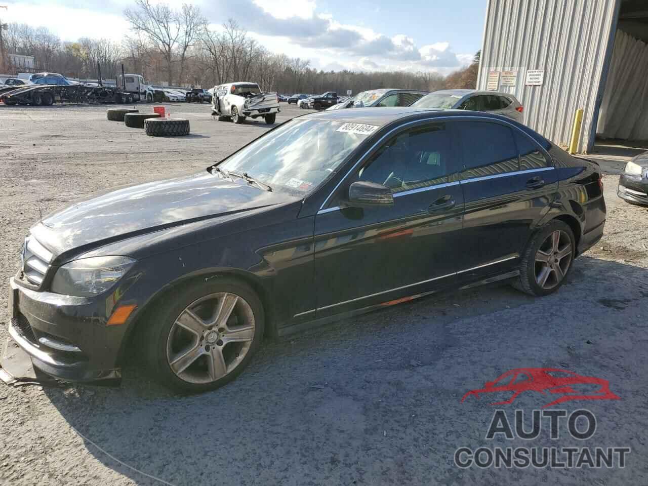 MERCEDES-BENZ C-CLASS 2011 - WDDGF8BB3BR135410