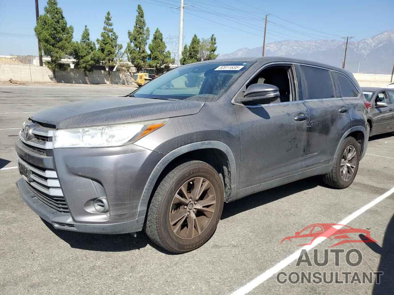 TOYOTA HIGHLANDER 2019 - 5TDZARFHXKS051737