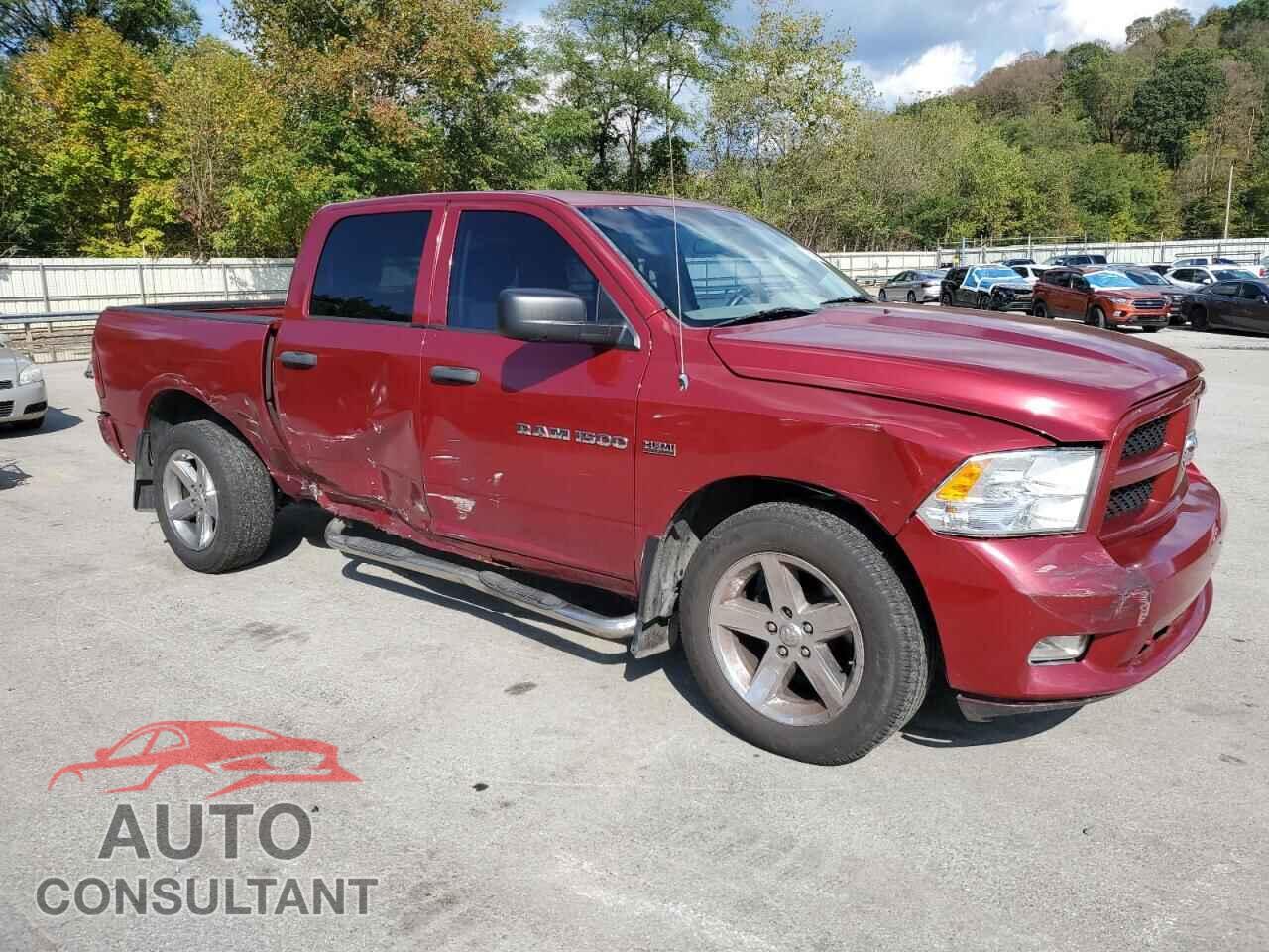 DODGE RAM 1500 2012 - 1C6RD7KT2CS167360