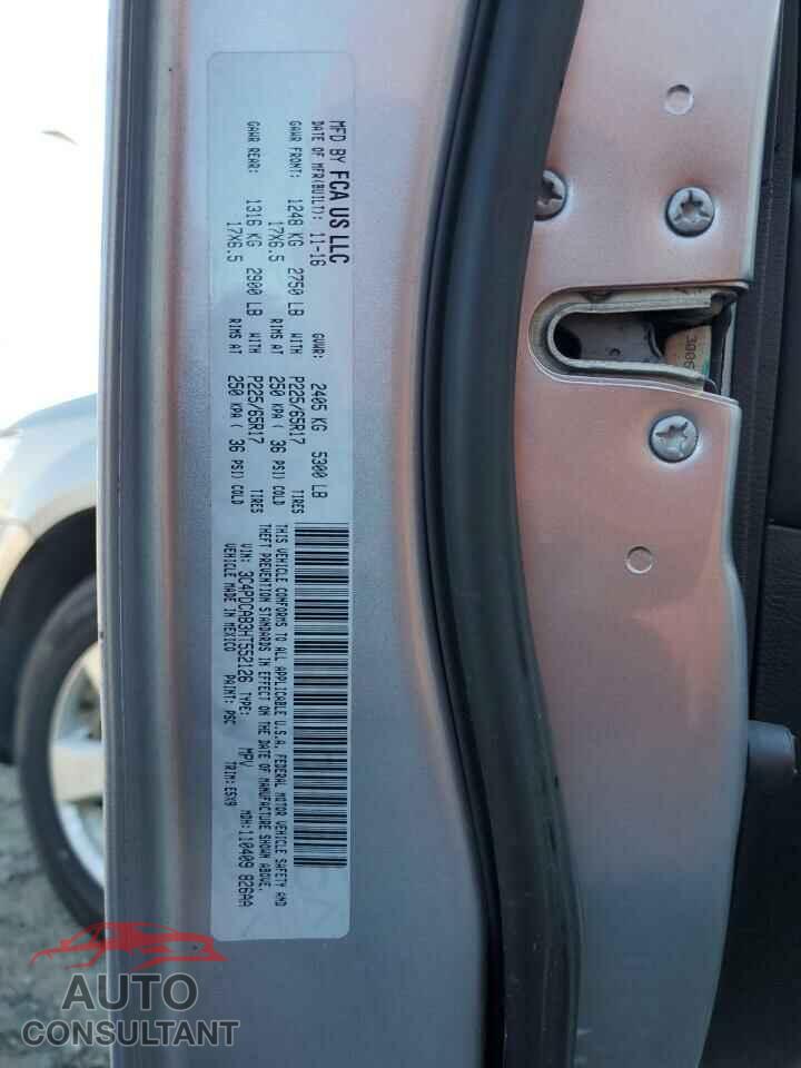 DODGE JOURNEY 2017 - 3C4PDCAB3HT552126
