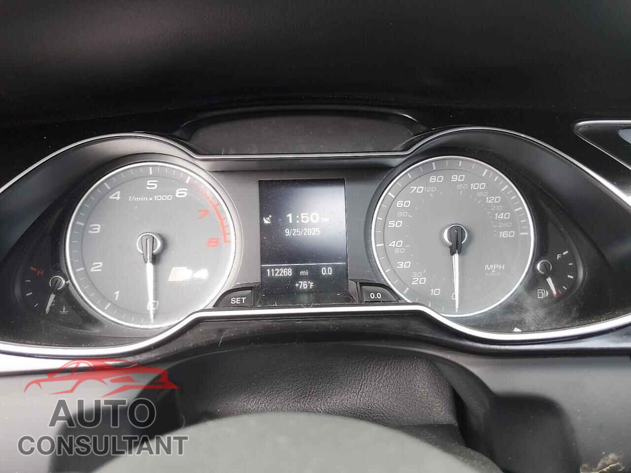 AUDI S4/RS4 2013 - WAUBGAFL2DA251045
