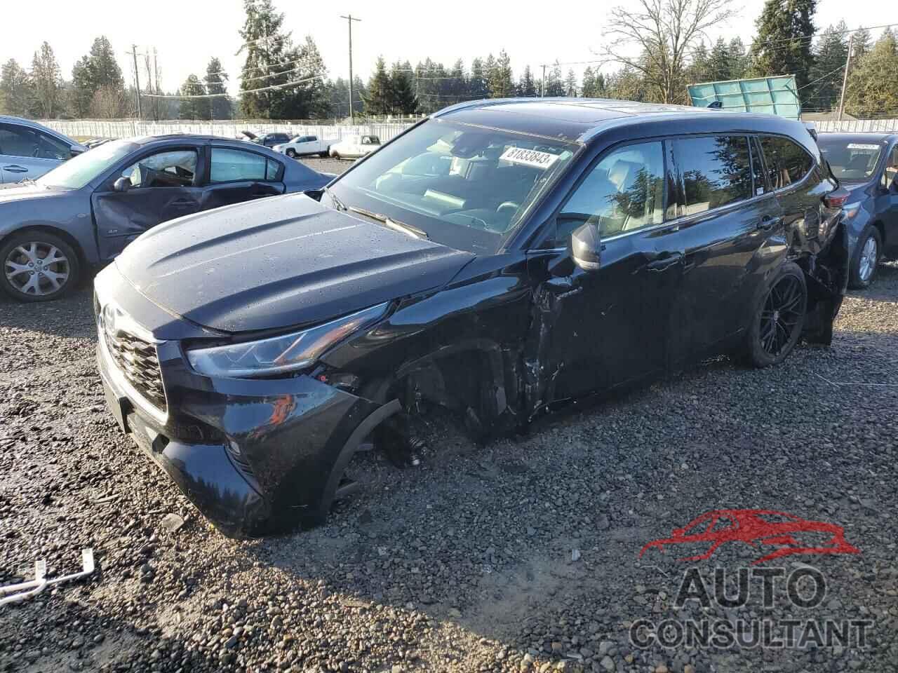 TOYOTA HIGHLANDER 2021 - 5TDXBRCH9MS530338