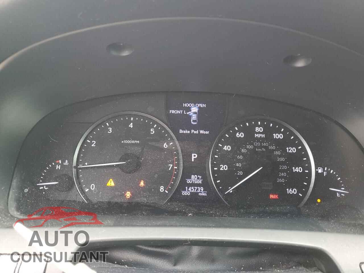 LEXUS LS460 2013 - JTHCL5EF8D5017845