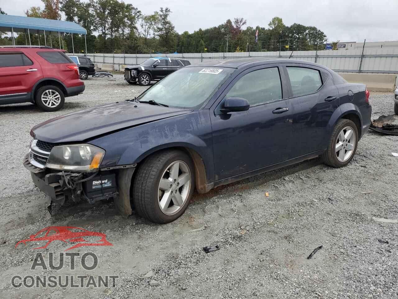 DODGE AVENGER 2011 - 1B3BD2FGXBN554201