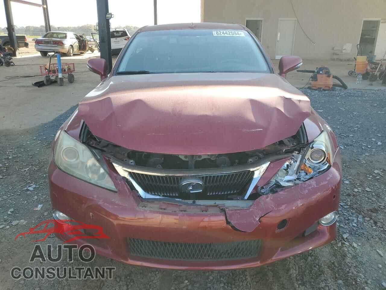 LEXUS IS 2010 - JTHFF2C25A2513265