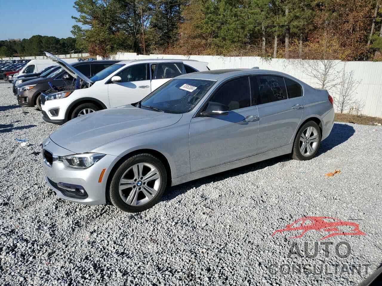 BMW 3 SERIES 2017 - WBA8B9G37HNU54131