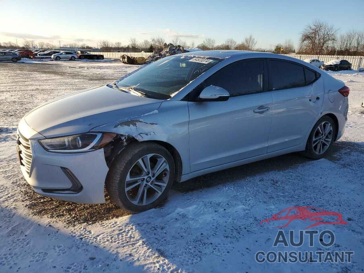 HYUNDAI ELANTRA 2017 - KMHD84LF9HU124298