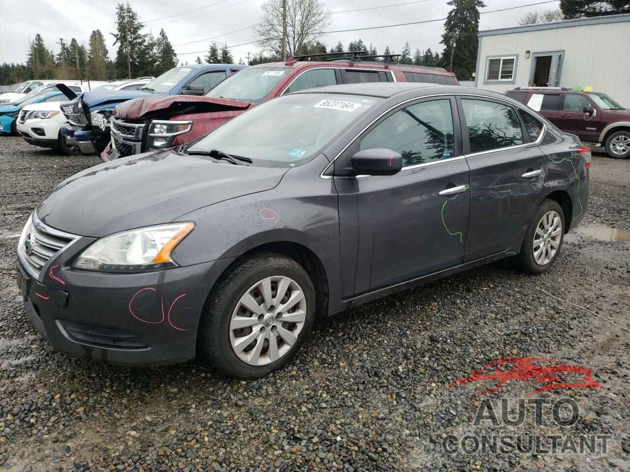 NISSAN SENTRA 2014 - 1N4AB7AP2EN854586