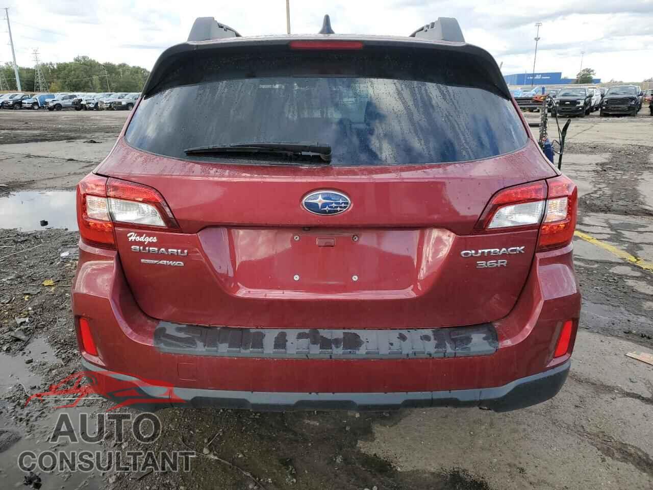 SUBARU OUTBACK 2016 - 4S4BSENC6G3308295