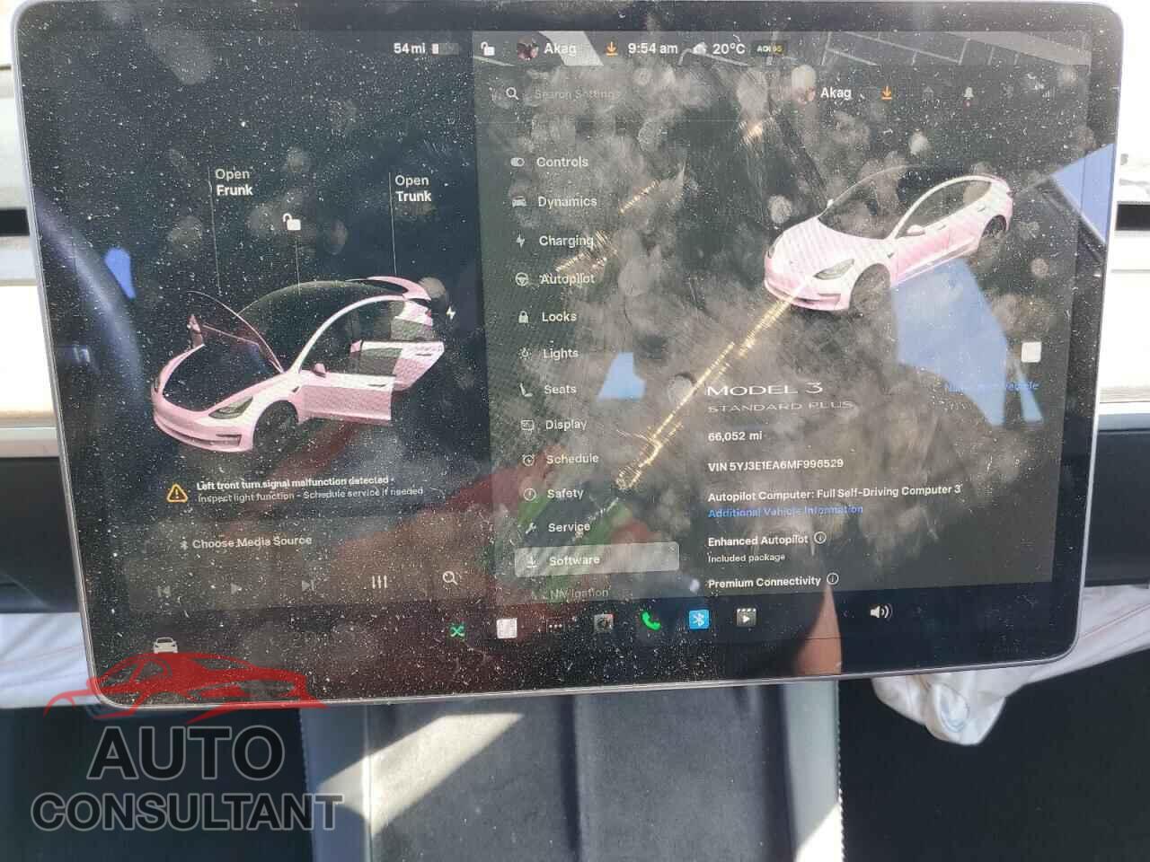 TESLA MODEL 3 2021 - 5YJ3E1EA6MF996529