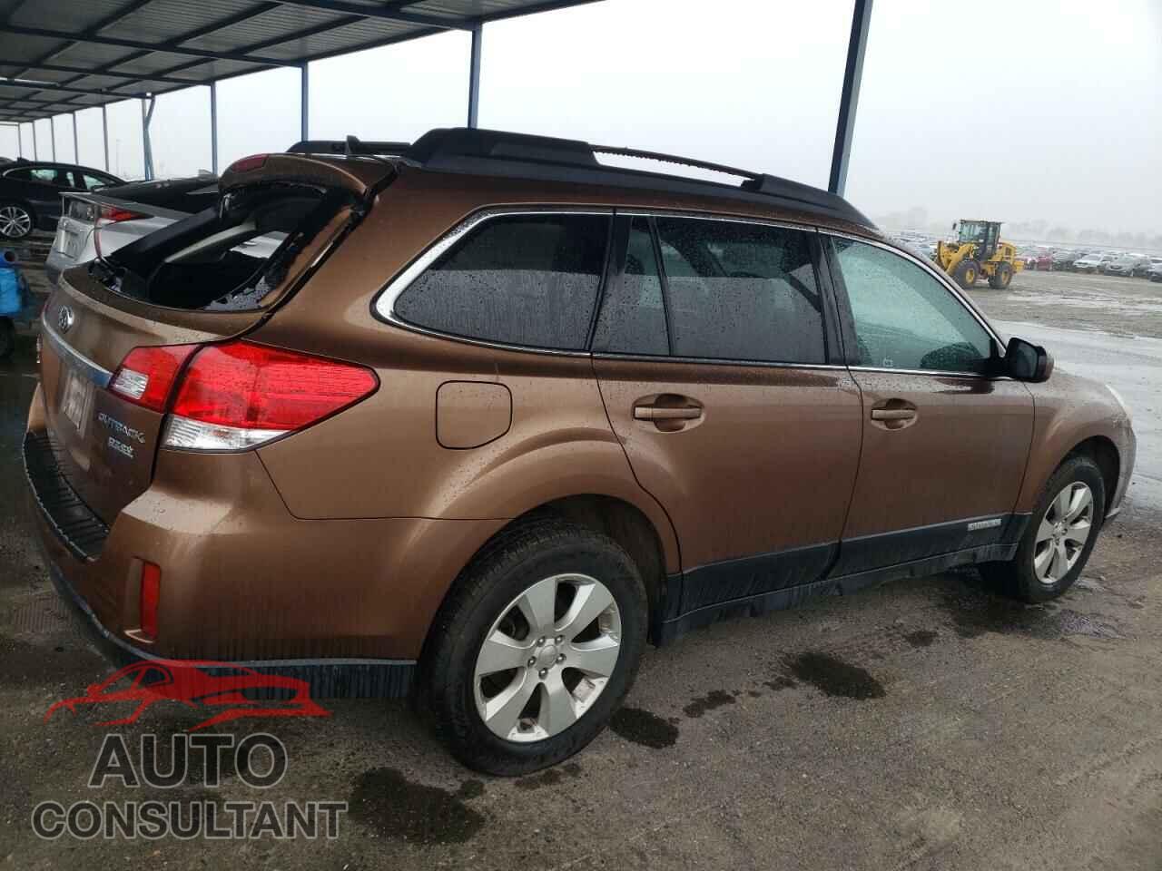 SUBARU OUTBACK 2011 - 4S4BRBKC3B3396052