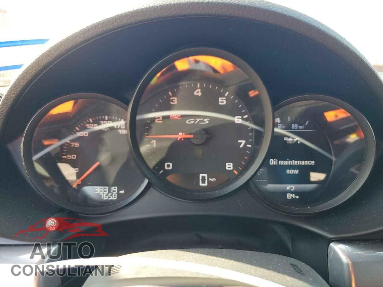 PORSCHE BOXSTER 2018 - WP0CB2A86JS229327